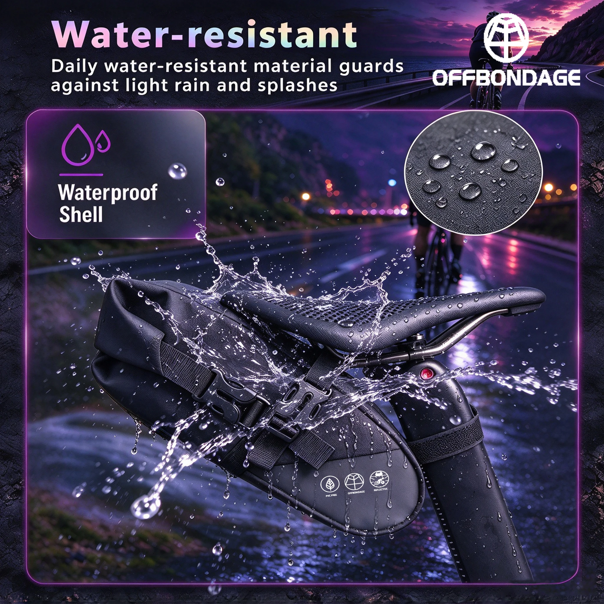 กระเป๋าใต้อานจักรยาน OFFBONDAG - Panniers Waterproof Rear บทวิจารณ์และราคา