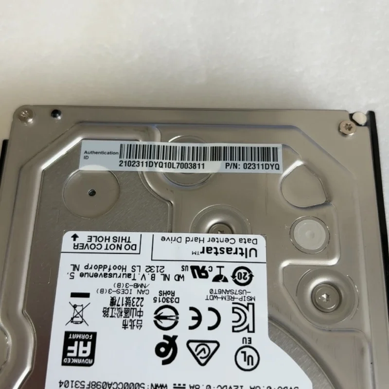 HUS726T6TALE600 MG04ACA600E 02311DYQ 6TB 7.2K 3.5Server hard drive