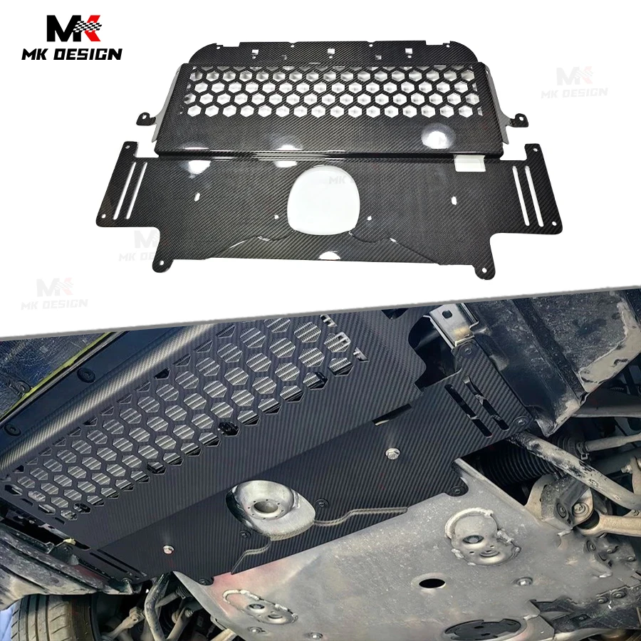

Dry Carbon Fiber Engine Lower Cover for BMW M3 G80 G81 M4 G82 G83 M2 G87 2021-2025 Engine Underguard Skid Plate Car Accessories