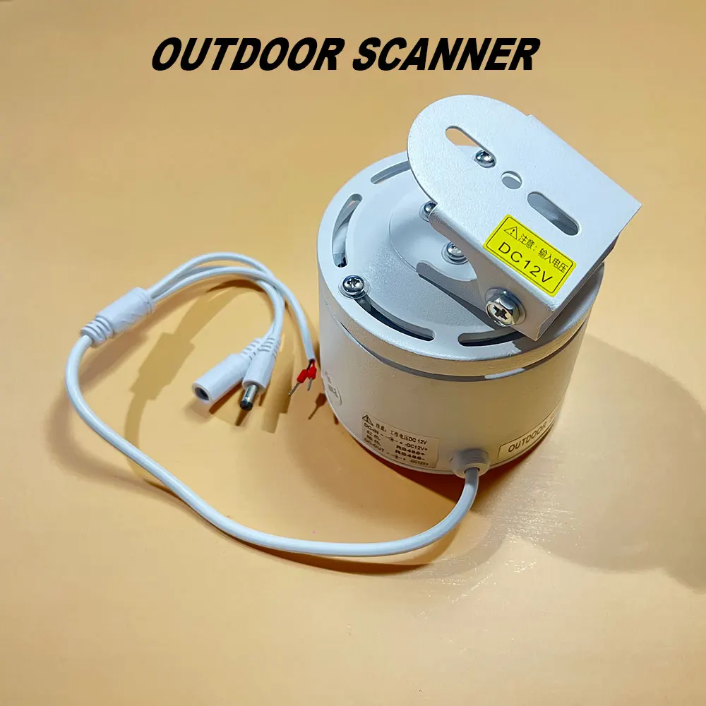Mini Outdoor Lenkung Gimbal Halterung Überwachung Kamera Wasserdichte Intelligente Metall Gimbal DC 12V PELCOD-D 2400bps P/T halterung