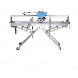 Automatic Desktop Tile Cutting Machine Water Knife Stone Marble 45 Degrees Chamfered Slotted Edging Portable