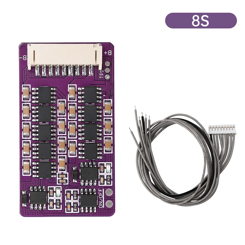 3S 4S 5S 6S 7S 8S 14S 17S 21S 1.5A Lithium Battery Charging Board Battery BMS PCB Protection Board  Balancer  Balance Capacitor