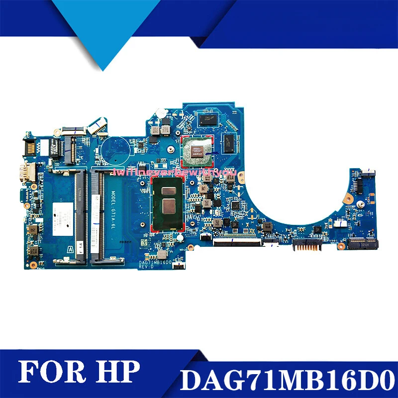 A+ For HP 15-CC 15T-CC Motherboard  TPN-Q191 DAG71MB16D0 927270-601 Tested 100％ OK
