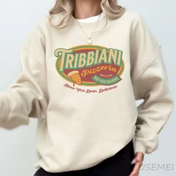 Felpa Tribbiani Female Friends 90s TV Show felpe come fai Pullover stampato manica lunga Top con cappuccio abbigliamento donna