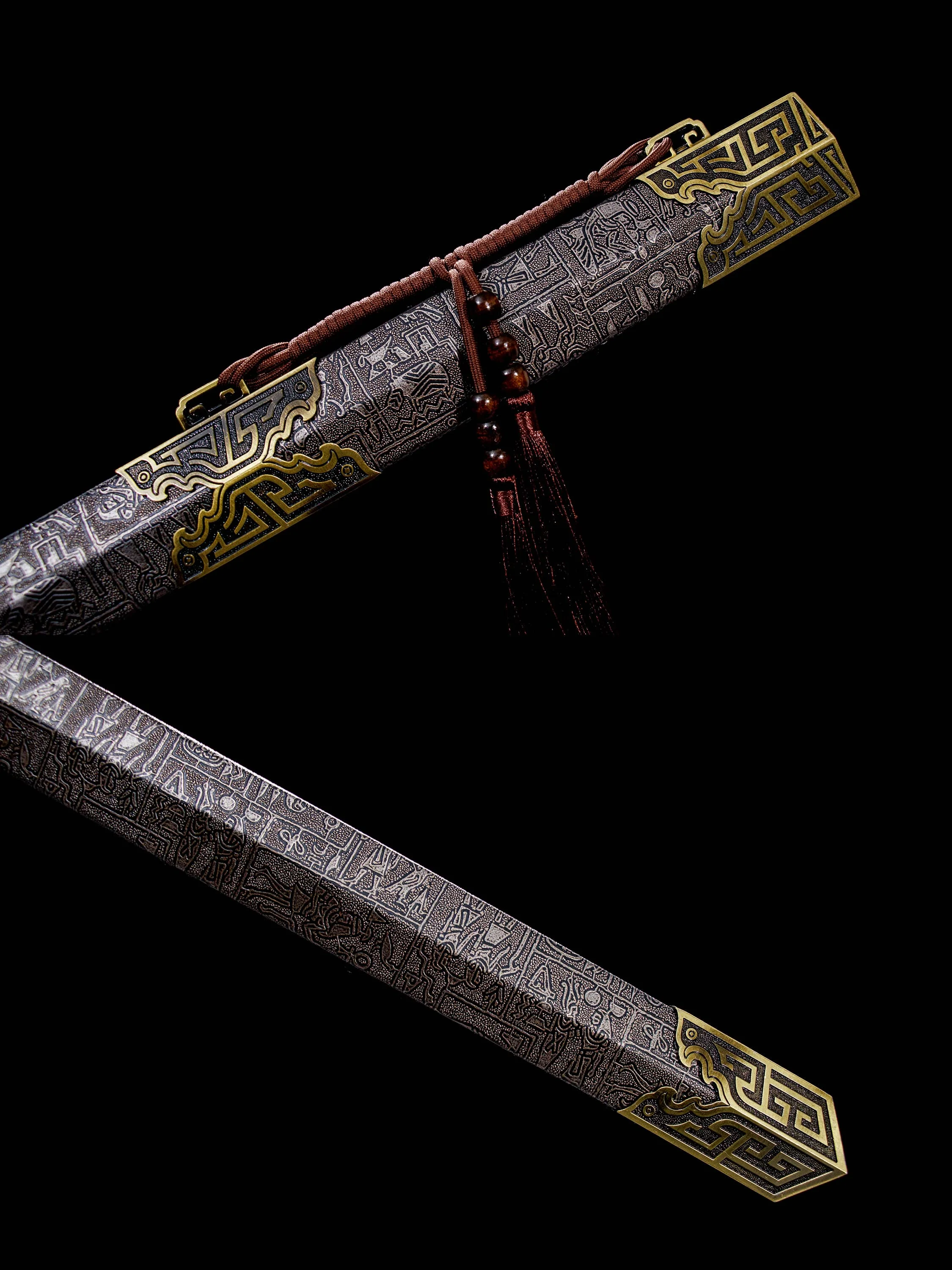 103cm cosplay blue dragon sword battle preparation. Sharp. Samurai sword with full tang. Katana. Ninja. Martial arts enthusiast'