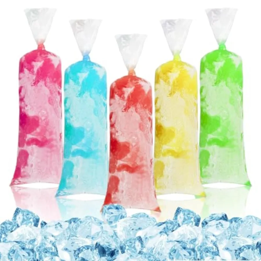 Ice Candy Plastic Bags - 4x12 Bolsas para bolis de hielo mexicanos Freeze Icepop Bags Popsicle Mold bolsas para helados caseros