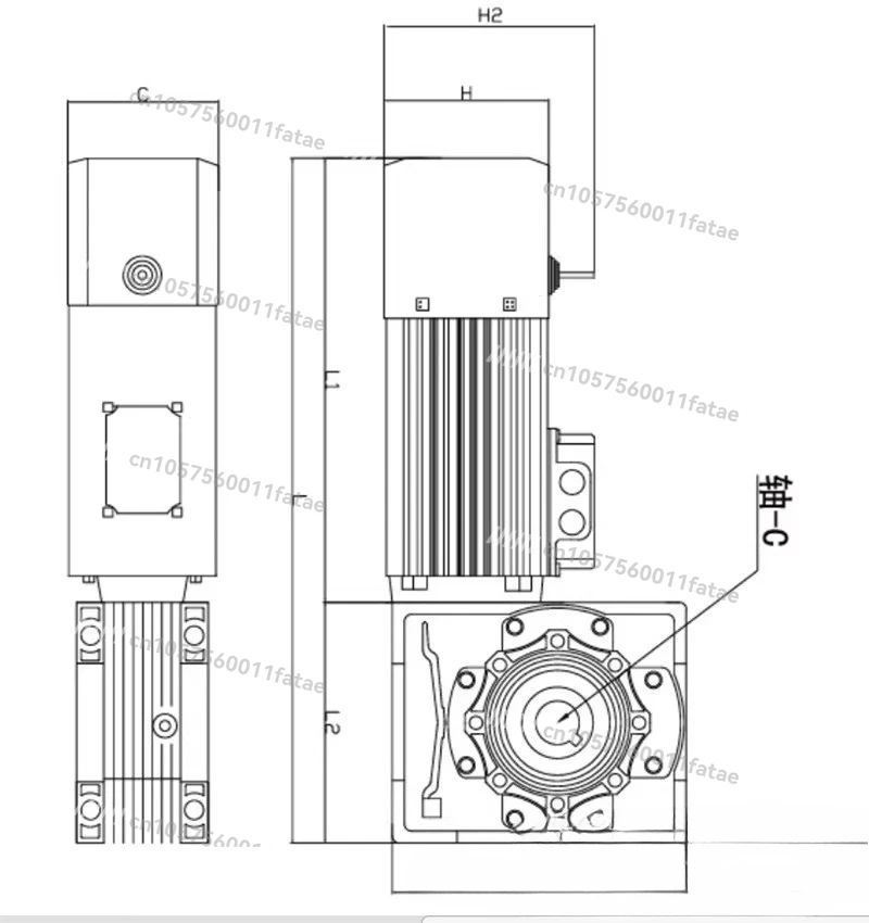 Fast Door Motor C500/C800/C1000/C1000/C2000/C3000 Motor