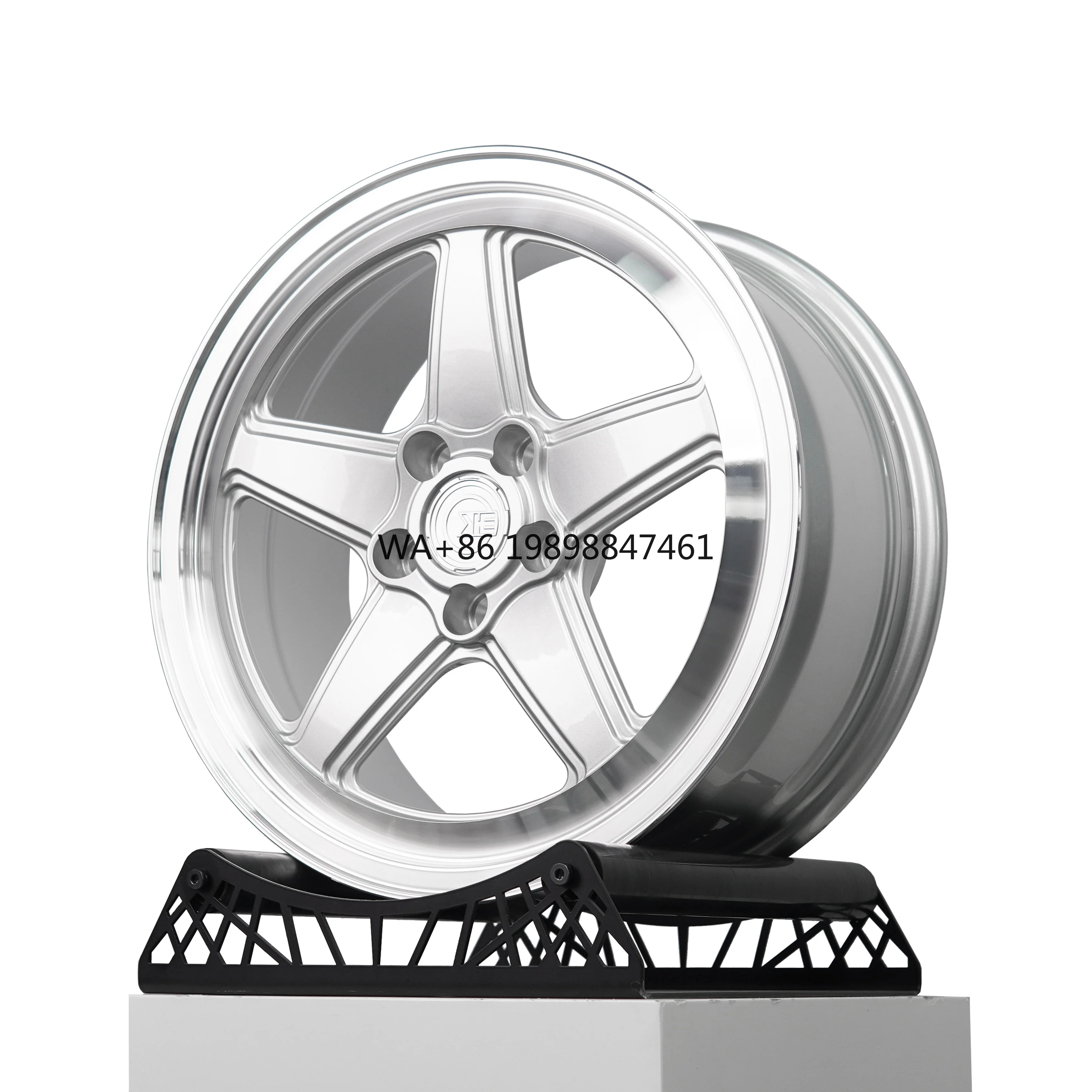 Nuevas Llantas Cóncavas de Cinco Radios para Autos de Pasajeros, 18 19 20 21 22 Pulgadas, Borde Pulido, 5x120 5x1143 5x112 W201 W205