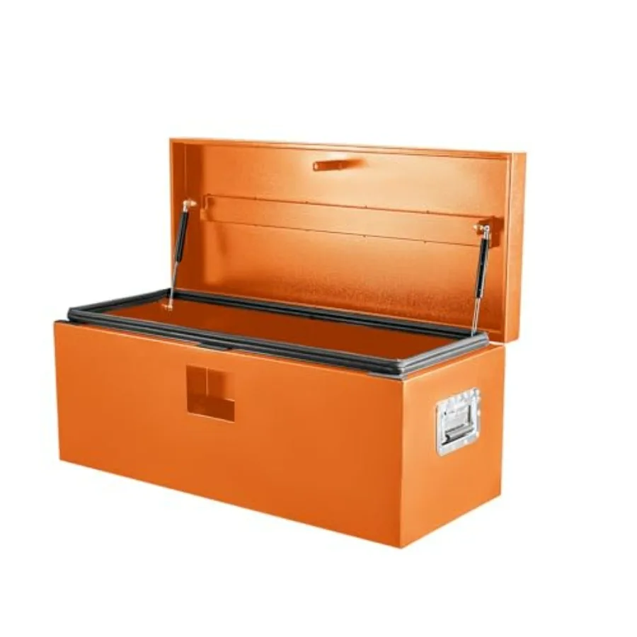 

36x 15x 15 Truck Bed Tool Box Heavy Duty Steel Storage Organizer Tool Chest Trailer Tongue Box Square Storage Cabinet with Side