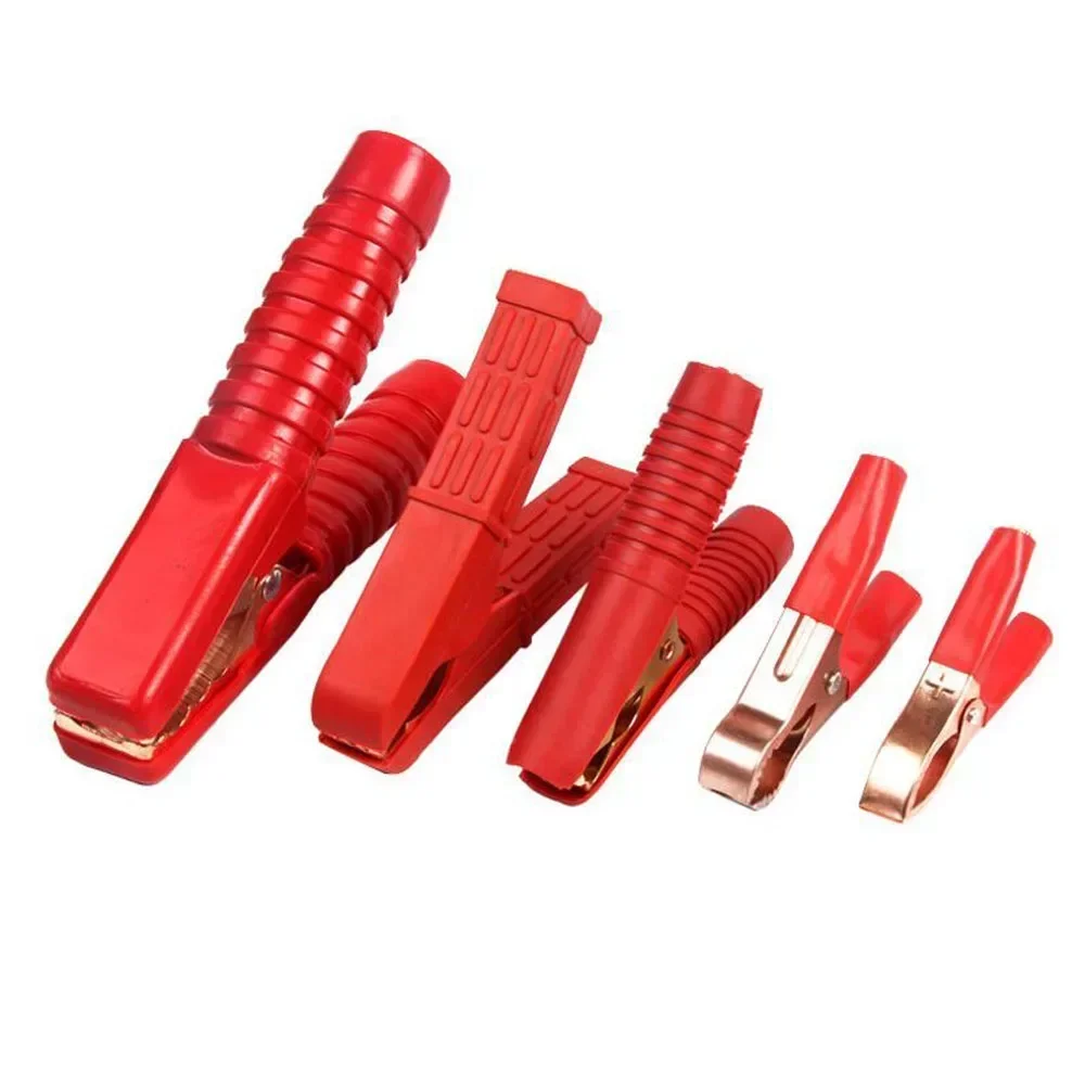 

50A-200A Electrical Crocodile Alligator Battery Insulated Clip Connector Plastic Handle Test Alligator Clip For Electric Project