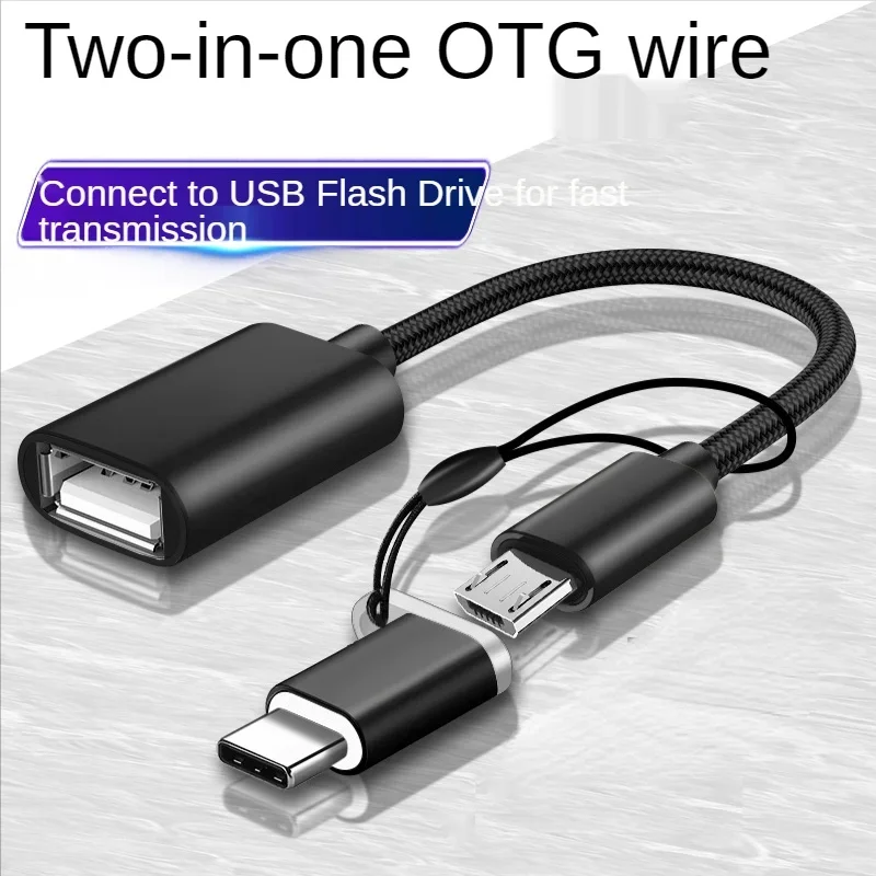 

2 в 1, адаптер USB 3,0 Type-C Micro USB на USB