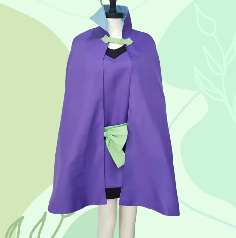 

Vanilla Mieux Cosplay Costume Anime Sugar Sugar Rune Aisu Vanilla Magic Hat Cloak Anime Performance Halloween Carnival Outfits