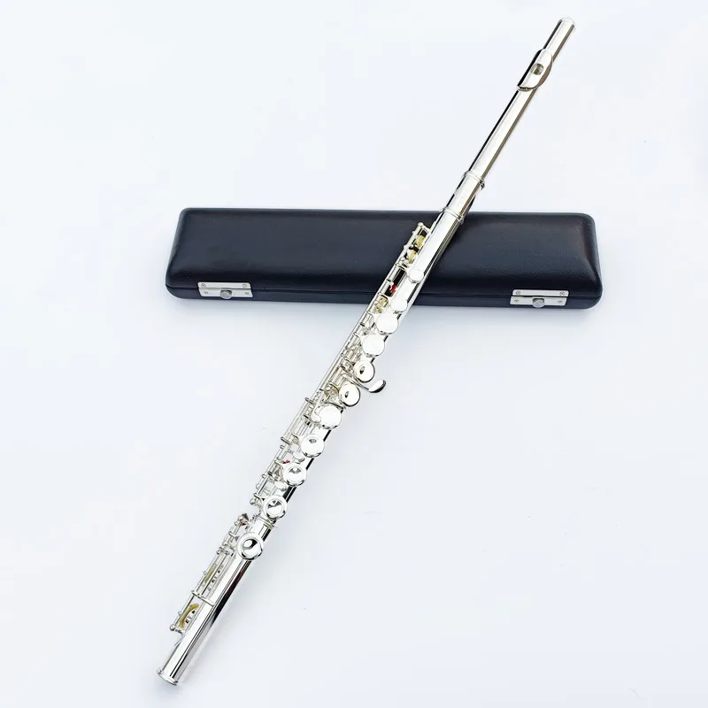 

JUPITER Flute JFL-511ES Taiwan 16 Holes Closed C Key Flute Cupronickel Silvering Flauta Transversal Instrumentos Musicales Case