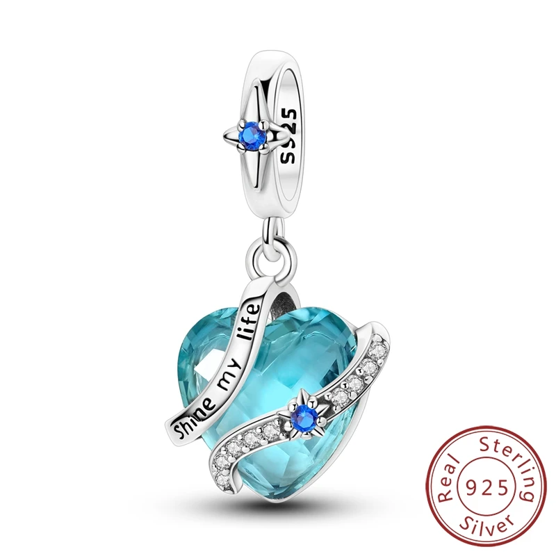 NONE Heart Family Charm Silver 3