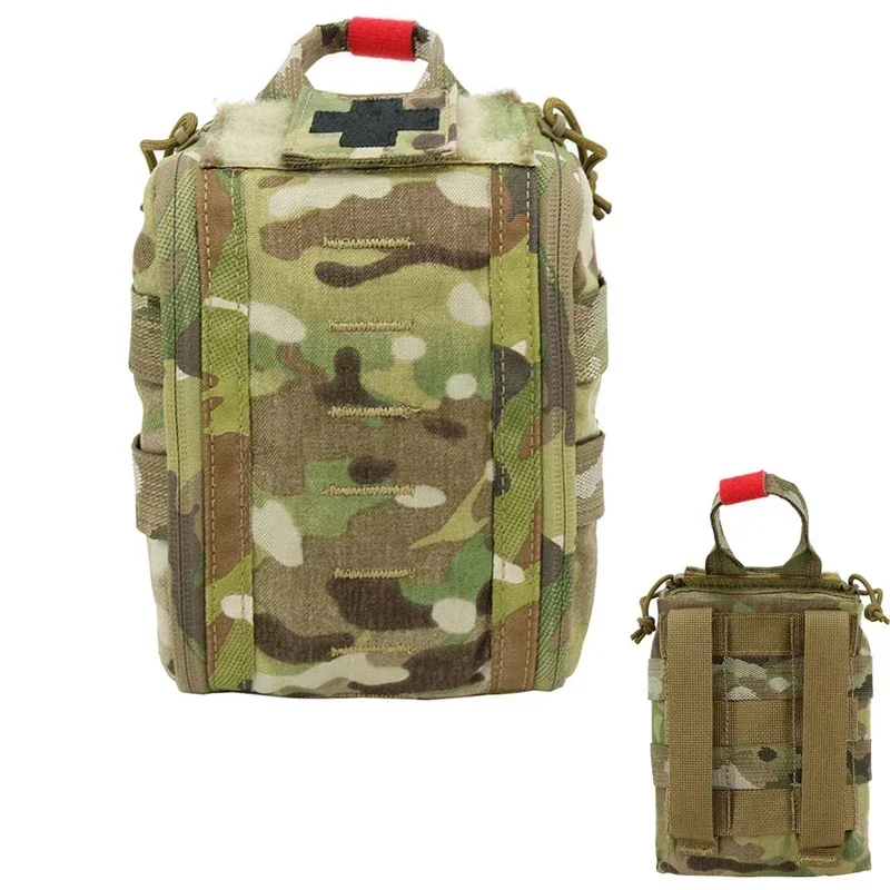 

Tactical First Aid Kit EDC Molle Multicam Medical Pouch Outdoor Hunting EMT Emergency Survival Tool 500D Waist Bag Gear