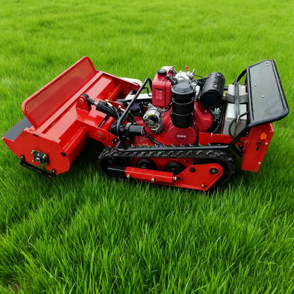 الجملة البنزين الديزل جزازة العشب للمزرعة بستان السد الصناعية 800 و 1000 مللي متر جزازة الكتف التحكم عن بعد جزازة العشب