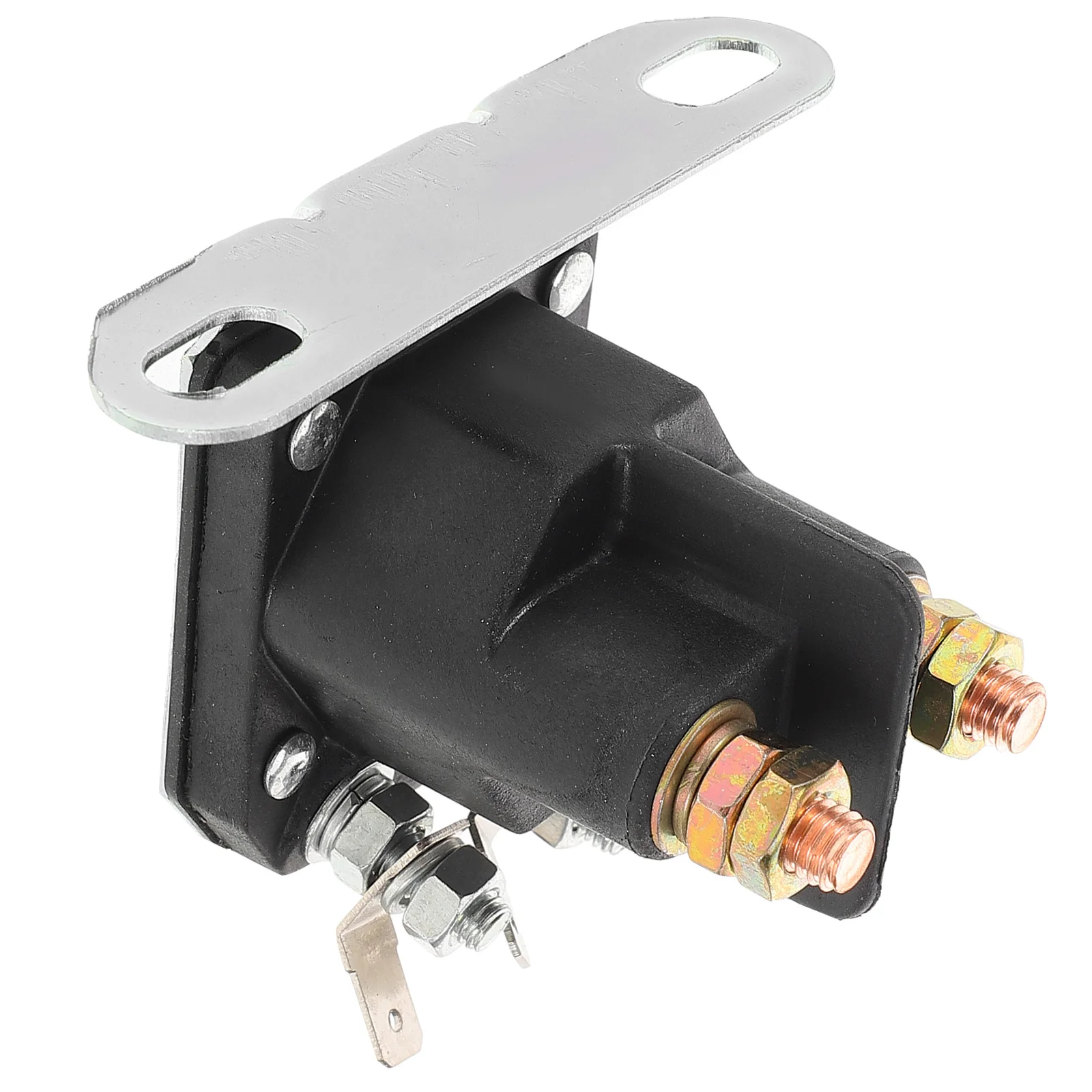 

Starter Relay Solenoid Replacement Sturdy Metal Golf Cart Starter Relay Installation Easy Compatible Parts Golf Cart Accessories