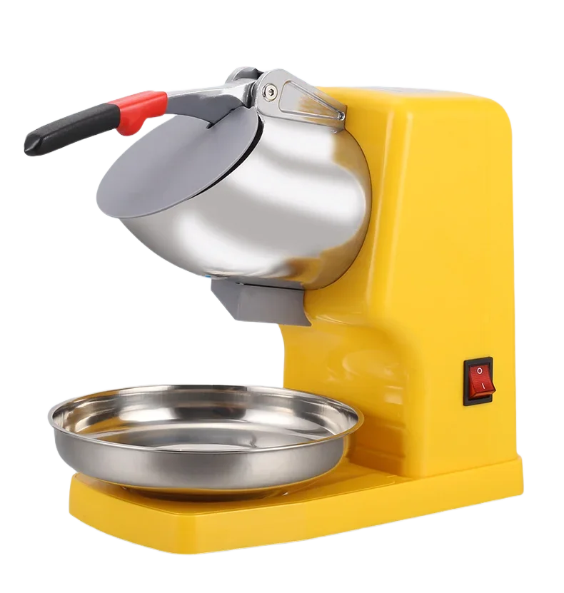 Good stuff  Power Commercial Ice Crusher Blender for Milk Tea Shops Semi-Automatic Control Plastic Material for Household Use