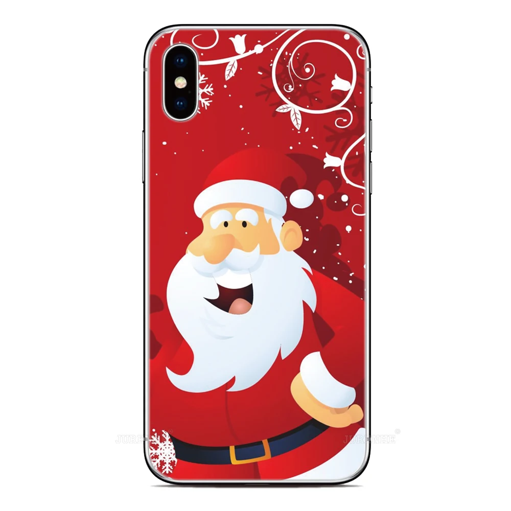 Custodia per telefono Merry Christmas per Sony Xperia 10 5 1 VI II III IV V 2023 XZ5 XZ4 XZ3 XZ2 XA2 Plus XA3 Ultra L3 L4 E5 Z5 Cover posteriore