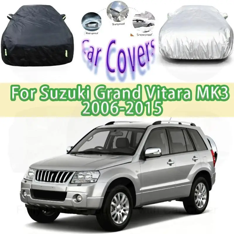 

For Protection Full for Suzuki Grand Vitara MK3 Waterproof Dustproof Snow Cover Sunshade Exterior Car Accessories Car Covers