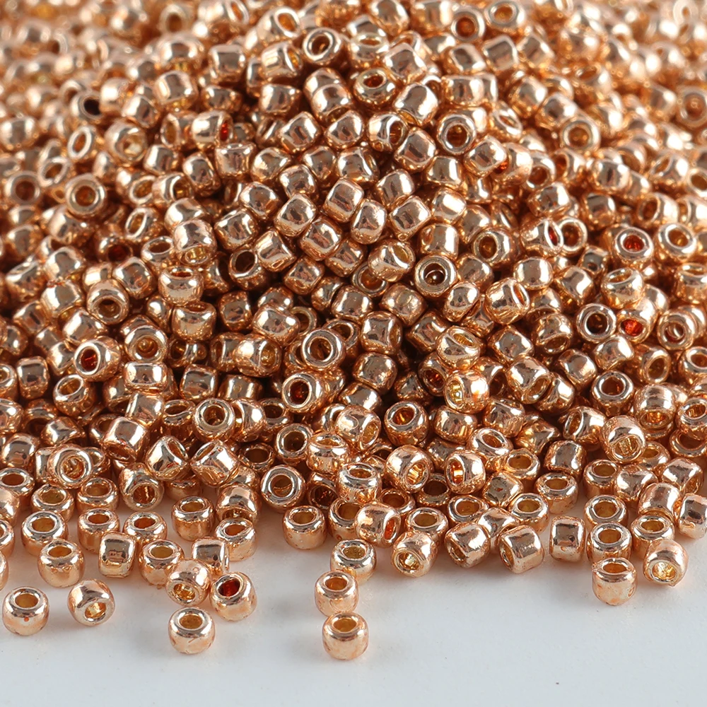 

15/0 TOHO ball metallic color 50g Japanese glass seed beads, used for needlework DIY jewelry embroidery