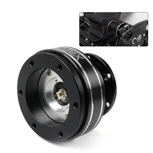 Imagen 2 del producto Adaptador QR70 de liberación rápida del volante del simulador de carreras de 70 mm para MOZA Simagic