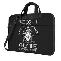 Laptop Bag Sleeve Case Freemason Logo Protective Briefcase Bag Masonic Lodge For Macbook Air Acer13 14 15 Fashion Computer Pouch