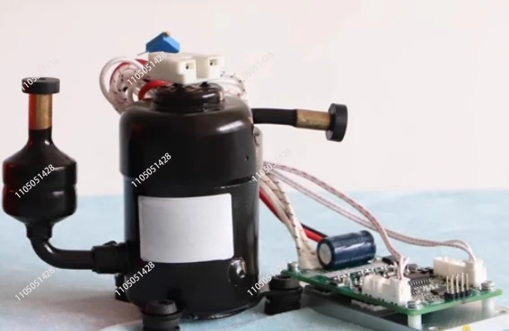 

Компрессор St19Dc 12 В, 24 В, 48 В, максимальная емкость 450 Вт, R134A, подходит для портативного холодильника, мини-компрессора кондиционера