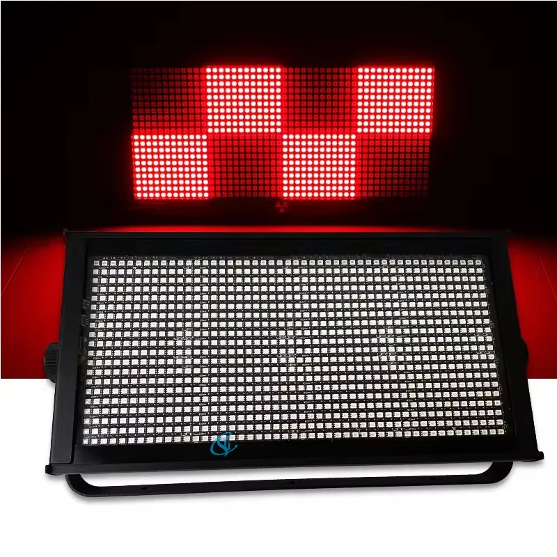 Imagem -02 - Dmx Led Stage Matrix Strobe Luzes dj Disco Luz Mais Painel Segmento Rgb Wash Lights Festa Bar Mostrar Profissional