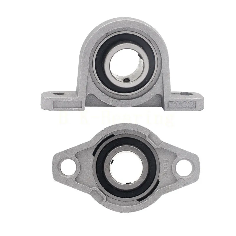 1 pz in lega di zinco diametro 8mm a 30mm foro cuscinetto a sfere cuscinetto montato supporto Kfl08 Kfl000 Kfl001 Kp08 Kp000 Kp001 Kp002