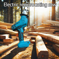Multifunctional Cordless Electric Reciprocating Saw For Makita Adjustable Speed Chainsaw Wood Metals Pipe Cutting Reciprocating