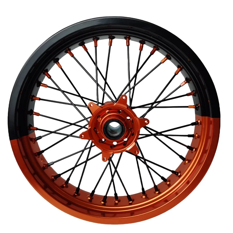 

High Quality Fit 570 FS Husaberg 2020 17/16 Front Wheel Supermoto Dirt Bike Spokes Wheels
