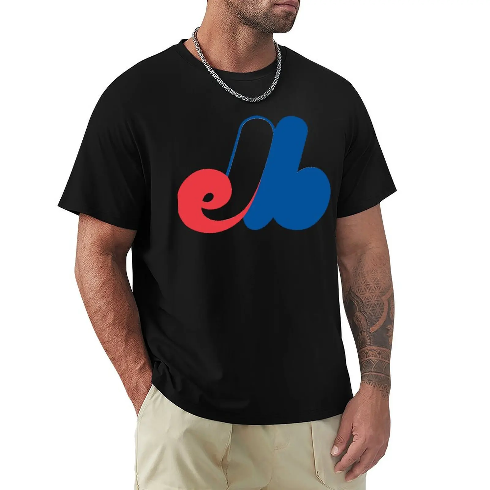 

Montreal Baseball - Vintage The Expos T-Shirt man clothes T-shirts man new edition mens workout shirts
