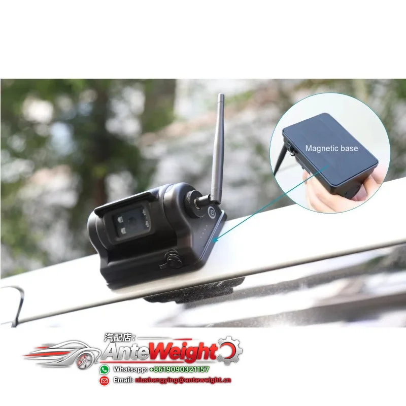 24v 7' Monitor Wireless Truck Camera Wireless With Rearview Camera System for RV Caravan Trailers Campers