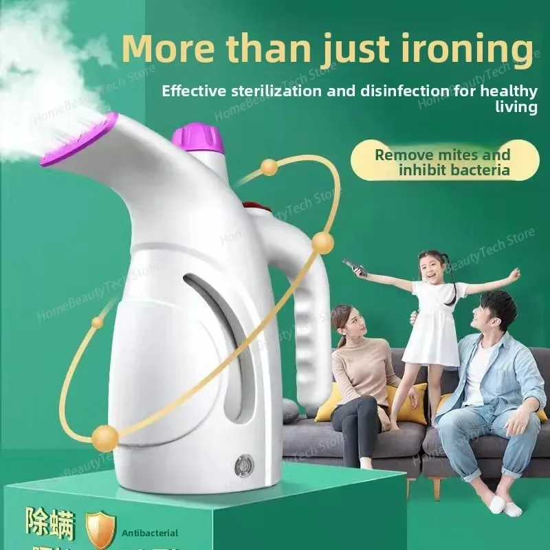 Electric Handheld Steamer 800W Powerful Garment Steamer Portable Fast-Heat Steam Iron Ironing Machine for Home Travel