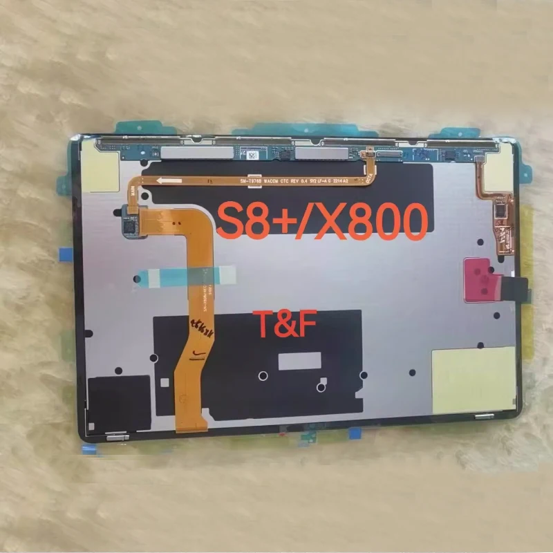 12.4“Super AMOLED For Samsung Tab S8+ X800 X806 Display Touch