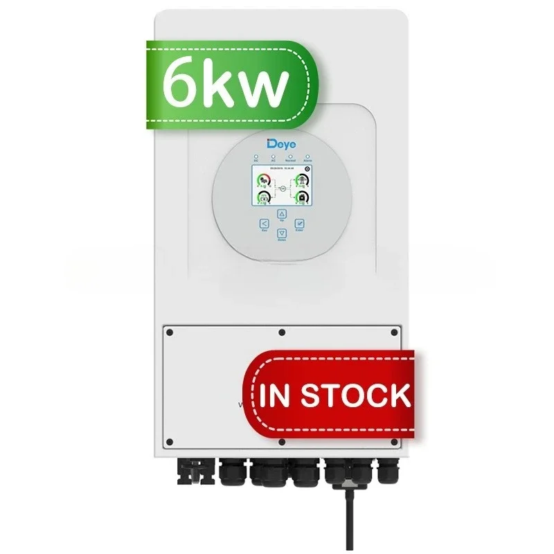 Deye single-phase inverter 6kw hybrid network SUN-6K-SG03LP1-EU hybrid solar inverter