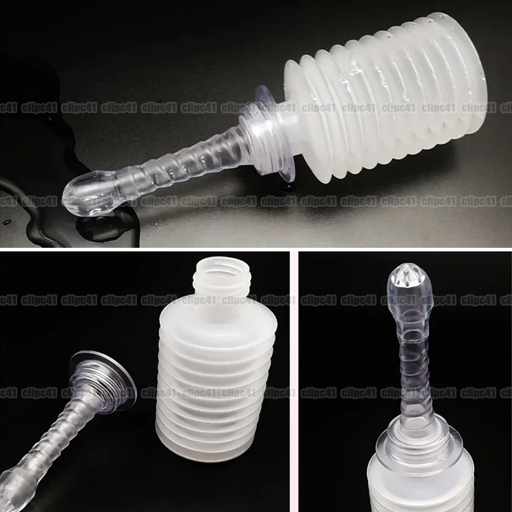 100ml Reusable Medical Vaginal Irrigator Retractable Vagina Anal Douche Feminine Hygiene Enema Cleaner PVC Rectal Syringe