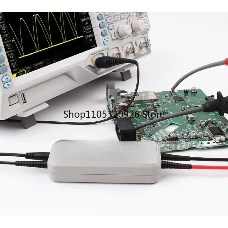 ETA5002 Oscilloscope High Voltage Differential Probe 1300V Isolated Probe Voltage Sensor High Accuracy