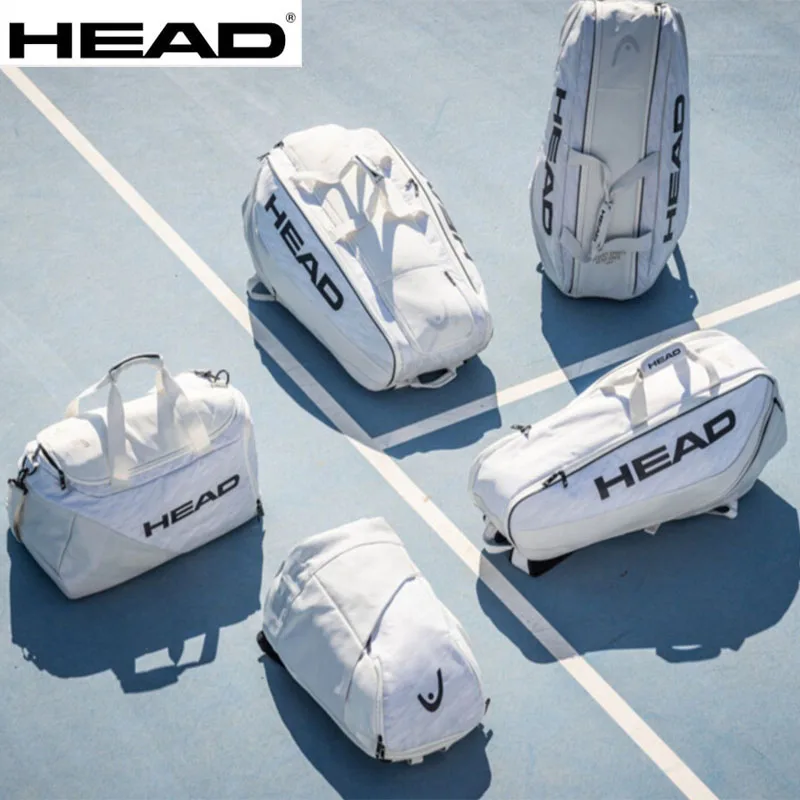 Bolsa de Tenis Original HEAD PRO X para hombre y mujer, mochila para raqueta de Tenis con el mismo tipo 6R 9R 12R, 2023