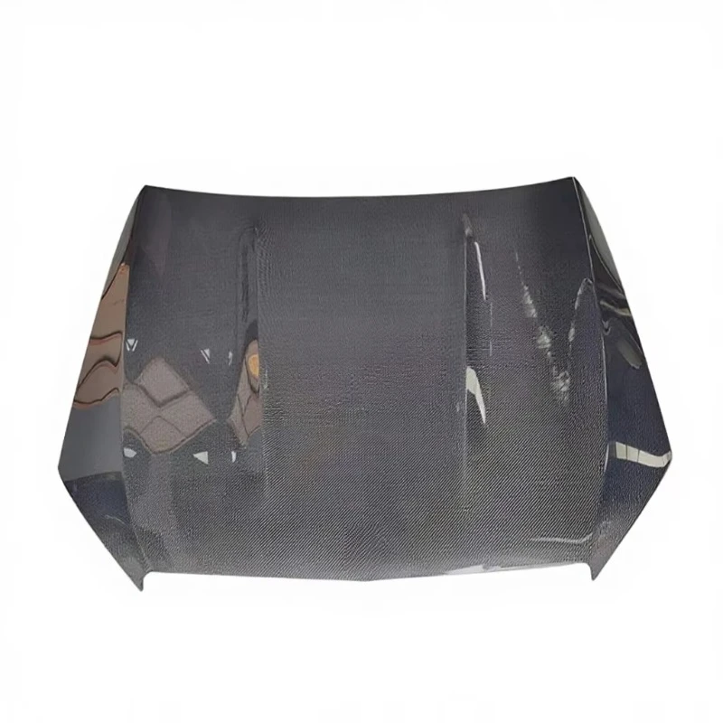BR New Black Carbon Fiber Engine Cover For C-Class W205 (2015-2021) 1 Year Warranty Made In China 4