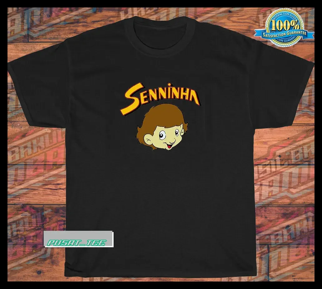 Senninha 1993 Logo american funny men's T shirt size S-5XL