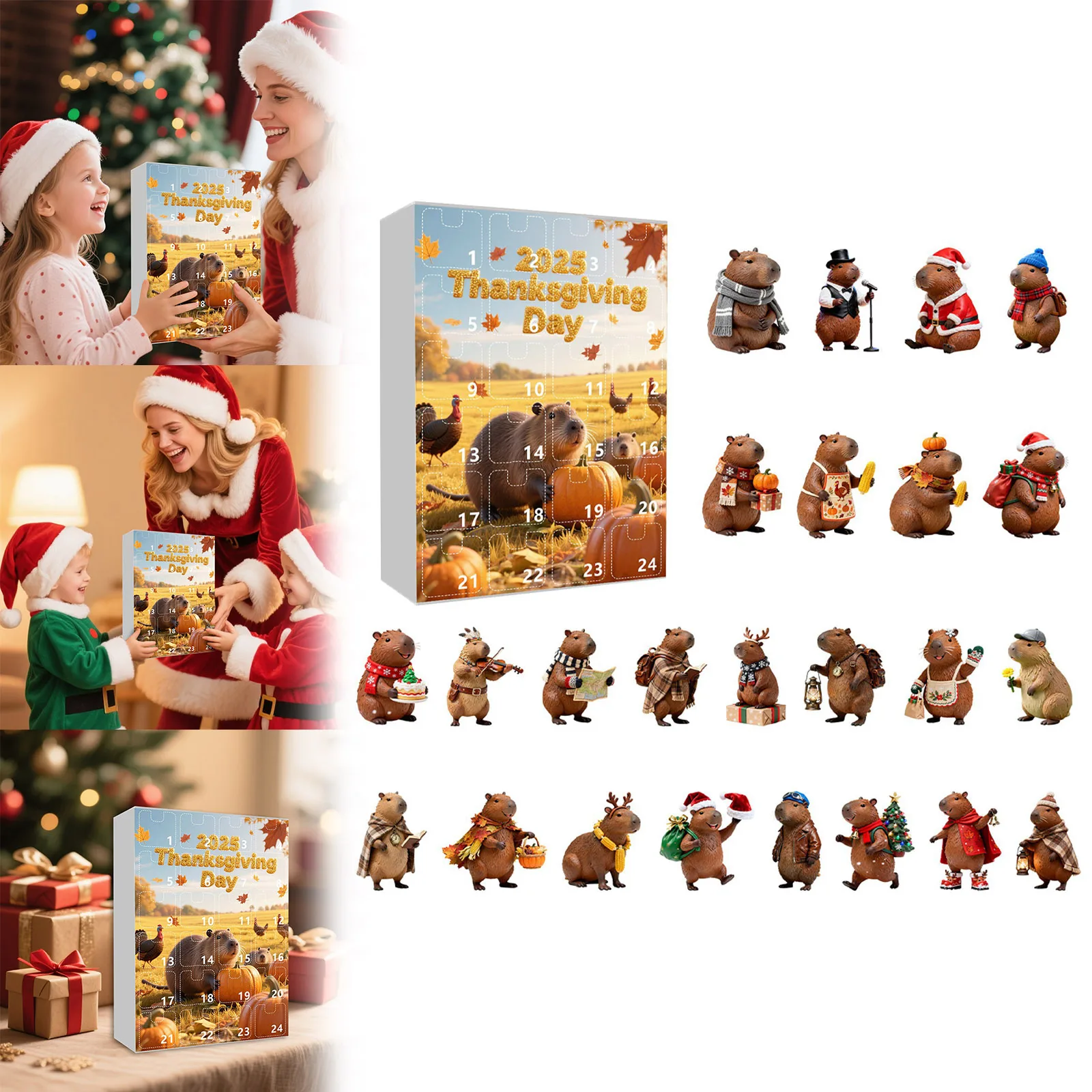 Temporizzatori di sabbia da 5 minuti per il calendario dell'Avvento in classe Anatomia Ciondolo per il conto alla rovescia di Natale Contiene 24 timer di gioco 30 secondi