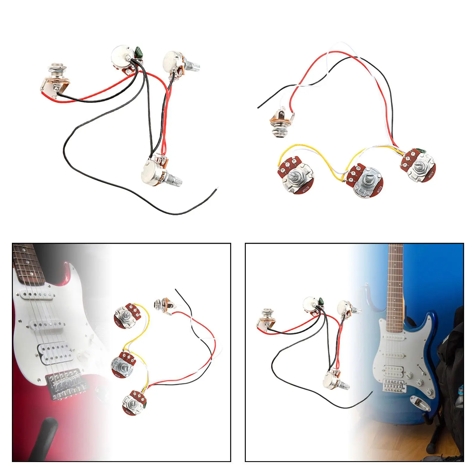 

Effortless Setup Guitar Wiring Kit - Premium Components for Music Enthusiasts