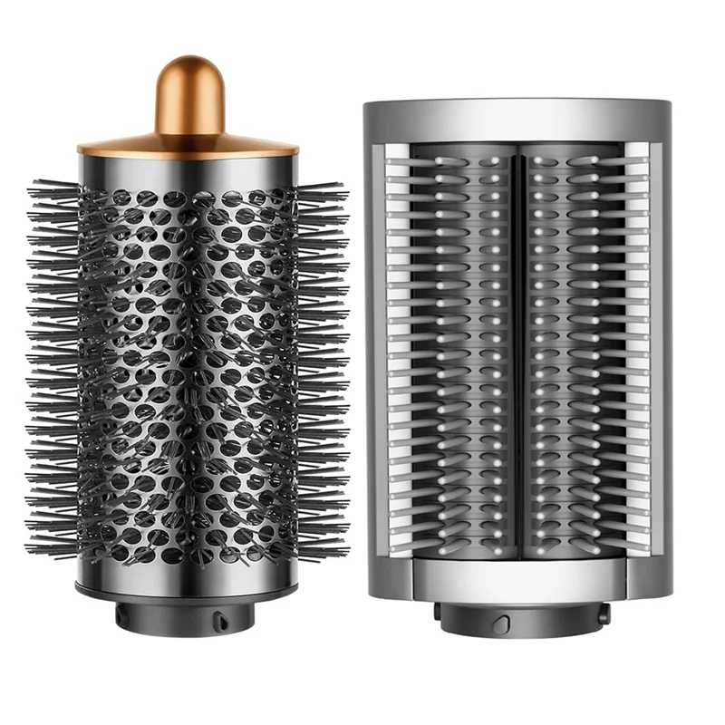 DHIPP-مرفق فرشاة مستديرة كبيرة وفرشاة تنعيم ثابتة جديدة لملحقات Dyson Airwrap HS05، HS01