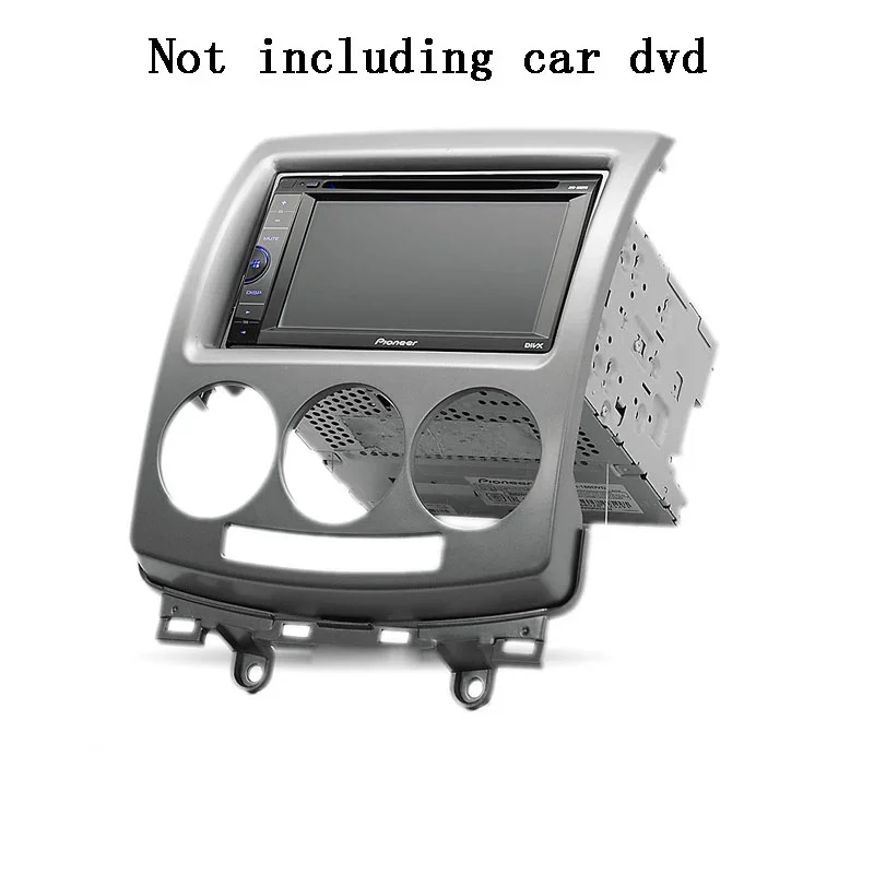 2din Car Radio Fascia for MAZDA 5 Premacy 2005-2010 FORD i‑Max 2007+ Audio Panel Dash Mount DVD Trim Kit Face Surround CD Frame