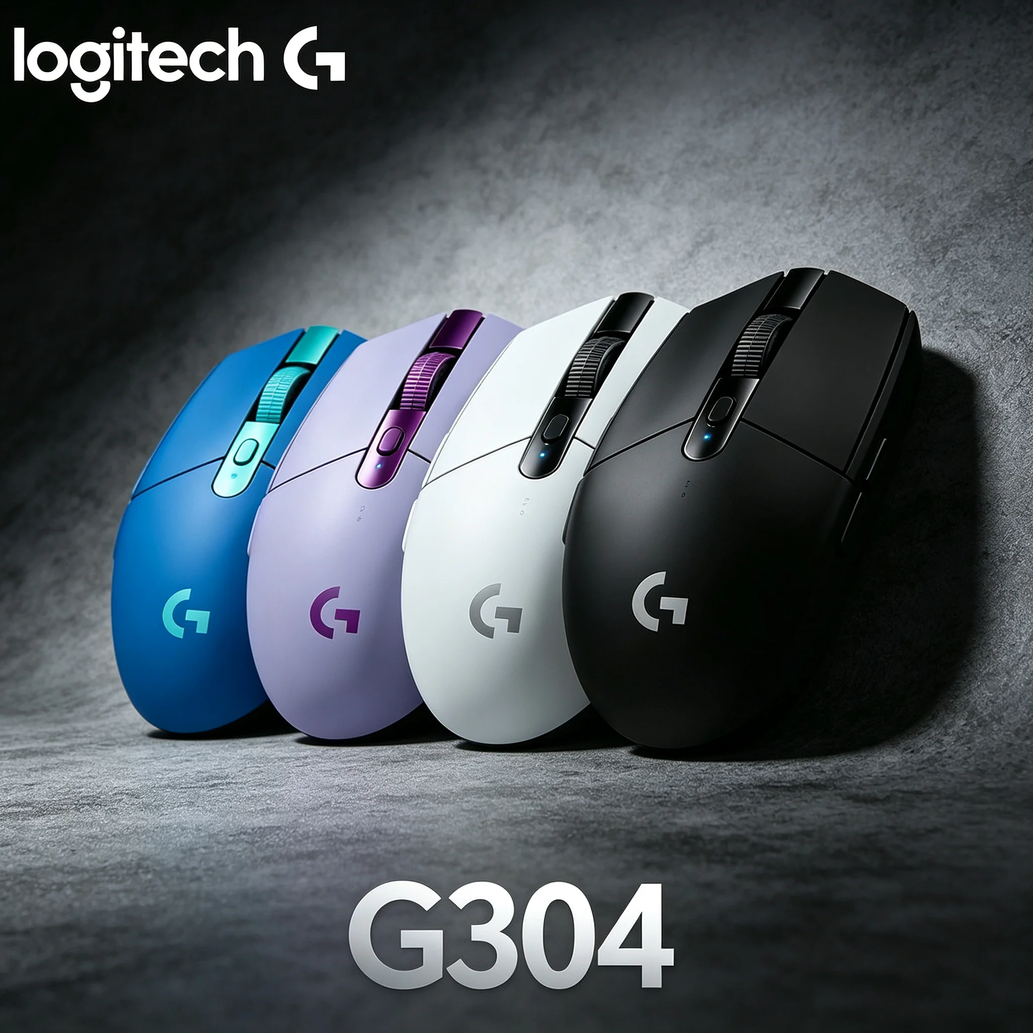 Logitech G304 Long Battery Wireless Mouse No Frequent Charge For Gaming Marathon & Office All‑Day Work
