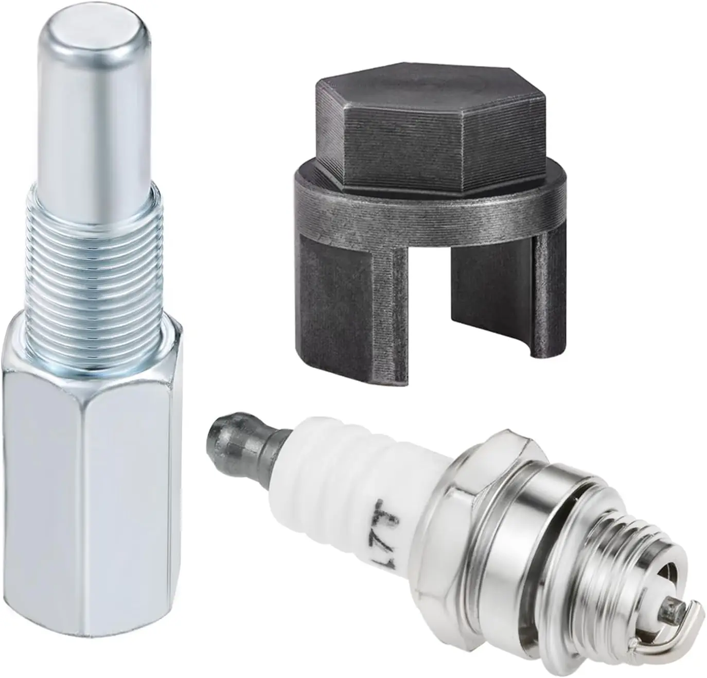 502541603 Herramienta de extracción de embrague y kit de herramientas de parada de pistón de 14 mm para Husqvarna 340 345 346XP 350 351 353 445 450 455 460 461 435