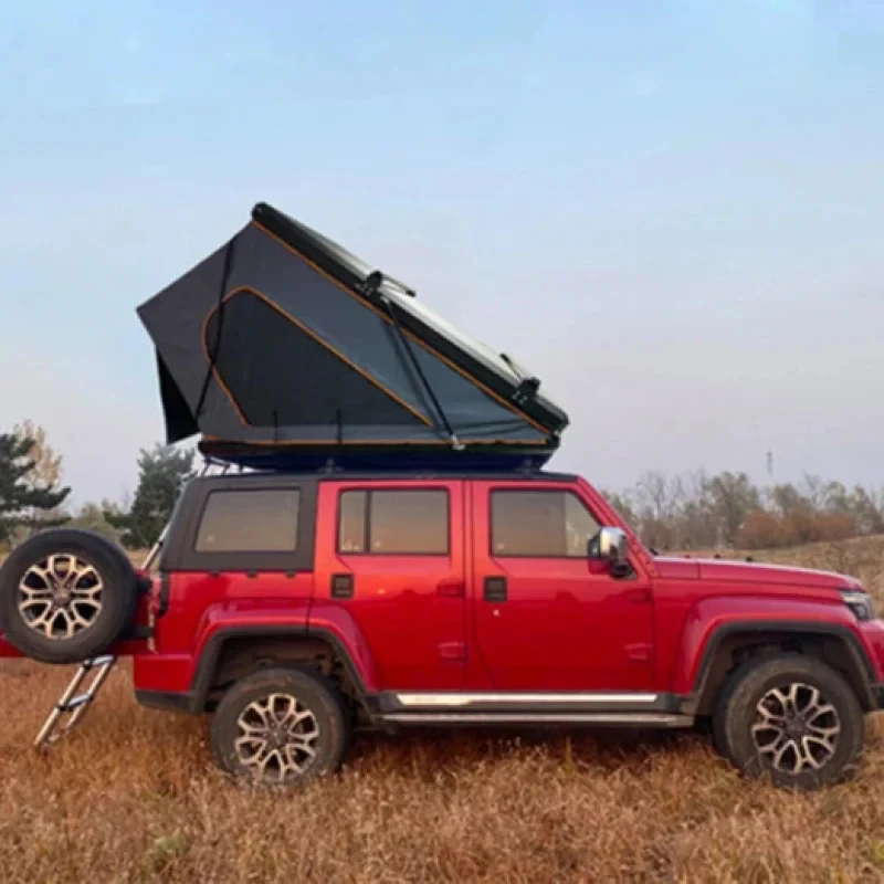 

Automatic Foldable Aluminum Hard Rooftop Tent Waterproof Portable Camping