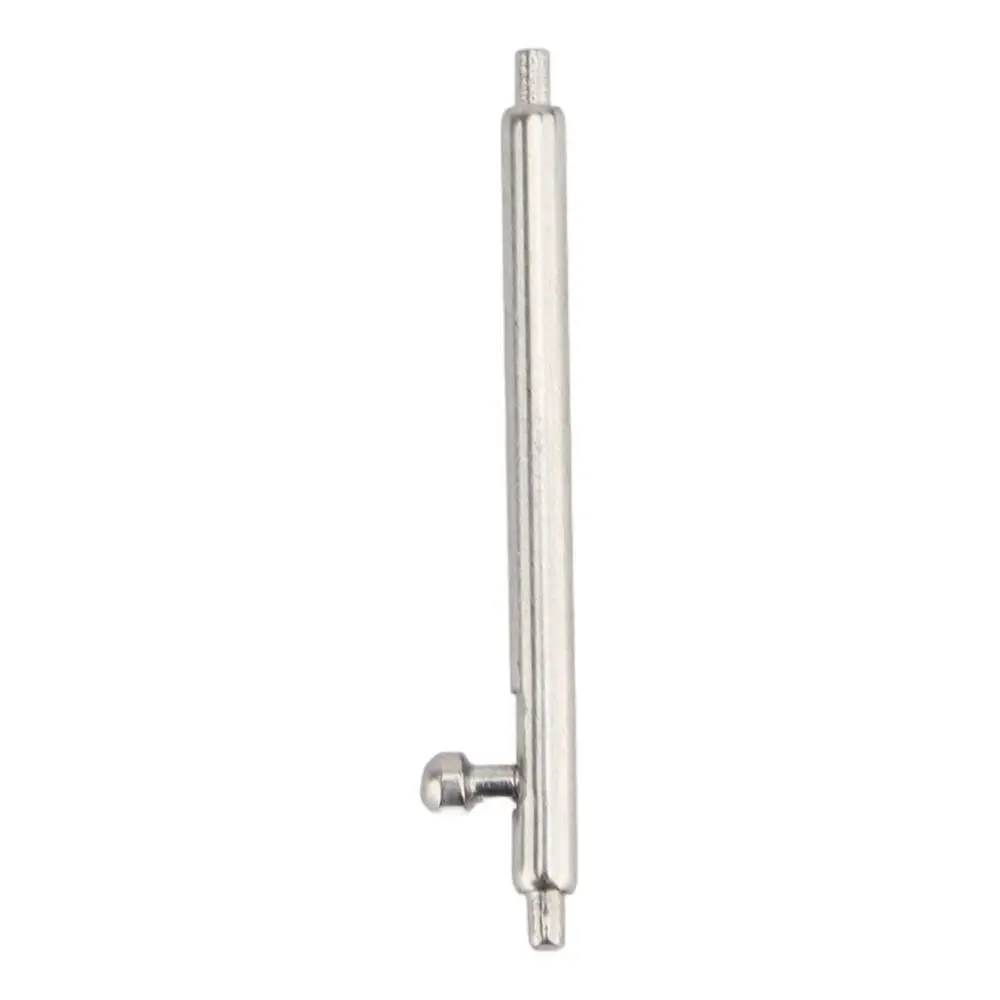 1 Pair Stainless Steel Metal Watch Band Adapter 18-22mm Size Silver Watch Strap Connection Adapter Replacement Part